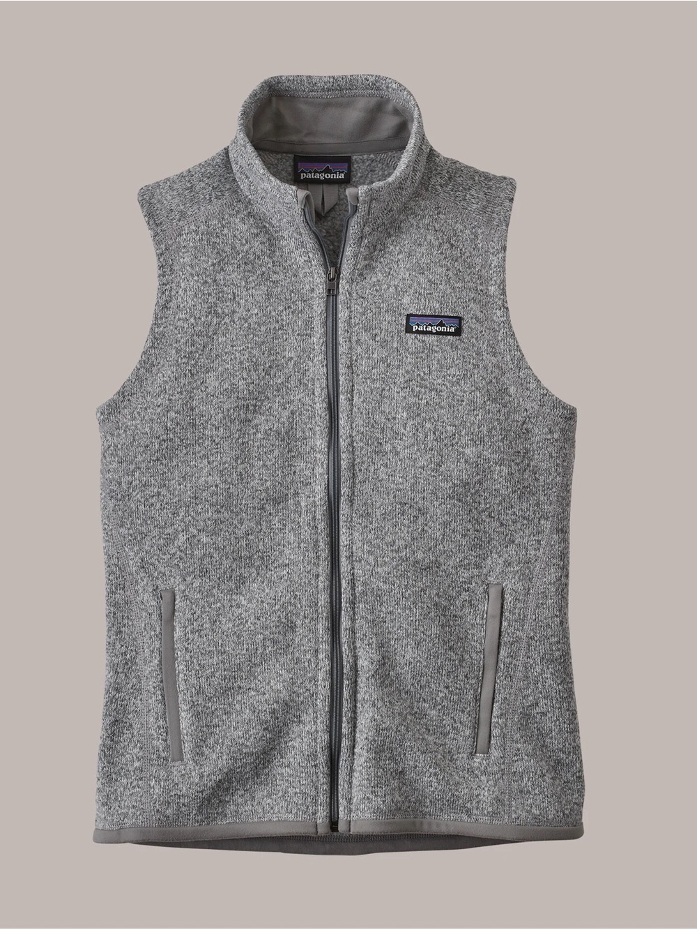 Patagonia Women's Better Sweater® Fleece Vest Birch White Size Medium STY25887